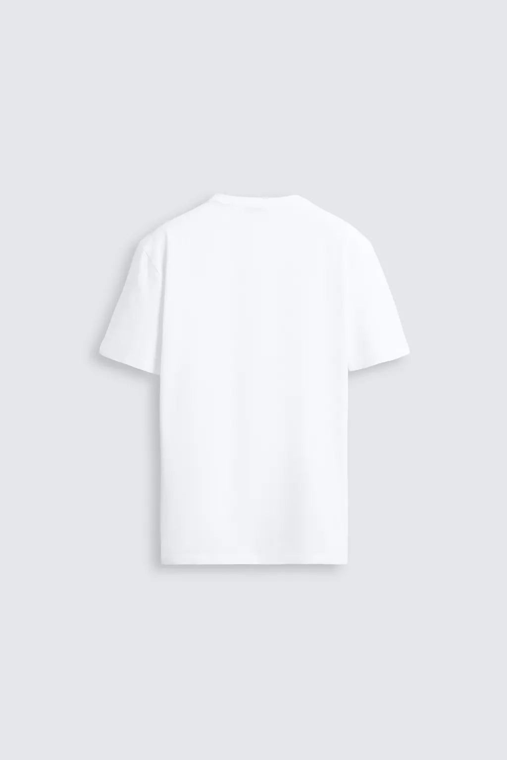 CAMISETA ZARA BÁSICA BRANCA