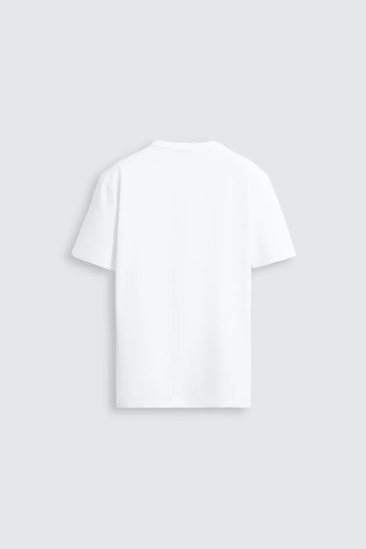 CAMISETA ZARA BÁSICA BRANCA
